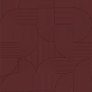 Papier peint vinyle sur intissé Interlace bordeaux - Forma - Caselio - FOA107878080
