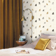 Papier peint vinyle sur intissé Motion beige noir - Forma - Caselio - FOA107971095