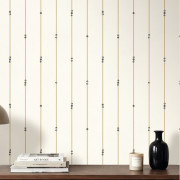 Papier peint vinyle sur intissé Shift beige noir - Forma - Caselio - FOA108011093