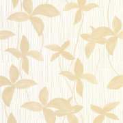 Papier peint vinyle sur intissé Hélia beige - Solstice - Caselio - SSC107901175