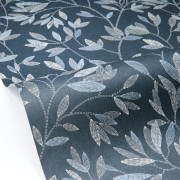 Papier peint intissé Arboris bleu nuit - Solstice - Caselio - SSC107916940