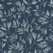 Papier peint intissé Arboris bleu nuit - Solstice - Caselio - SSC107916940