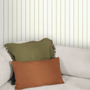 Papier peint vinyle sur intissé Ramia blanc vert mousse - Solstice - Caselio - SSC107937758