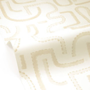 Papier peint vinyle sur intissé Solace beige - Solstice - Caselio - SSC107951038