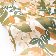 Papier peint vinyle sur intissé Florea olive orange - Solstice - Caselio - SSC107967313