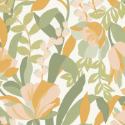 Papier peint vinyle sur intissé Florea vert mousse - Solstice - Caselio - SSC107967753