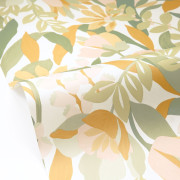 Papier peint vinyle sur intissé Florea vert mousse - Solstice - Caselio - SSC107967753