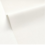 Papier Peint vinyle sur intissé Linen uni blanc - Solstice - Caselio - SSC68520000