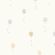 Papier peint intissé Balloons in the air naturel - Once Upon A Time 3 - Casadeco - OUTT202841221