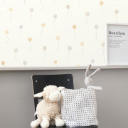 Papier peint intissé Balloons in the air naturel - Once Upon A Time 3 - Casadeco - OUTT202841221