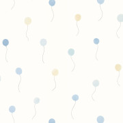 Papier peint intissé Balloons in the air bleu doux - Once Upon A Time 3 - Casadeco - OUTT202846226