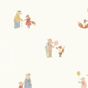 Papier peint intissé Small talks multicolore - Once Upon A Time 3 - Casadeco - OUTT202858765