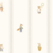 Papier peint intissé Little friends naturel - Once Upon A Time 3 - Casadeco - OUTT202869303