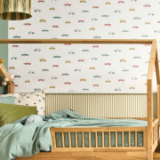 Papier peint intissé On The Road multicolore - Once Upon A Time 3 - Casadeco - OUTT202886808