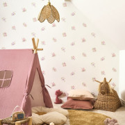 Papier peint intissé Home Sweet Home parme - Once Upon A Time 3 - Casadeco - OUTT202895432