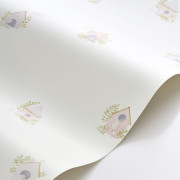 Papier peint intissé Home Sweet Home parme - Once Upon A Time 3 - Casadeco - OUTT202895432