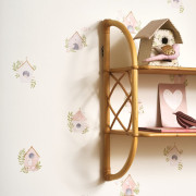 Papier peint intissé Home Sweet Home parme - Once Upon A Time 3 - Casadeco - OUTT202895432