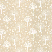 Papier peint intissé Poetic Garden café latte - Once Upon A Time 3 - Casadeco - OUTT202901401