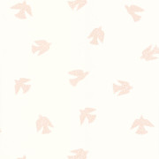 Papier peint intissé Poetic Birds rose blush - Once Upon A Time 3 - Casadeco - OUTT202914202