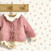 Papier peint intissé Tiny bouquets rose bonbon - Once Upon A Time 3 - Casadeco - OUTT202924444