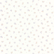 Papier peint intissé Tiny bouquets gris duvet - Once Upon A Time 3 - Casadeco - OUTT202929111