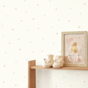 Papier peint intissé Little stars rose blush - Once Upon A Time 3 - Casadeco - OUTT202934242