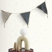 Papier peint intissé Little stars bleu doux - Once Upon A Time 3 - Casadeco - OUTT202936202