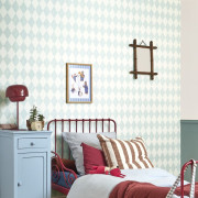 Papier peint intissé Carnival day bleu doux - Once Upon A Time 3 - Casadeco - OUTT202946303