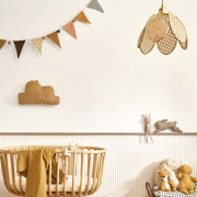 Papier peint intissé Comptine beige - Once Upon A Time 3 - Casadeco - OUTT29881010