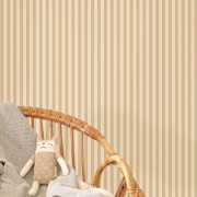 Papier peint intissé Comptine café latte - Once Upon A Time 3 - Casadeco - OUTT29881428
