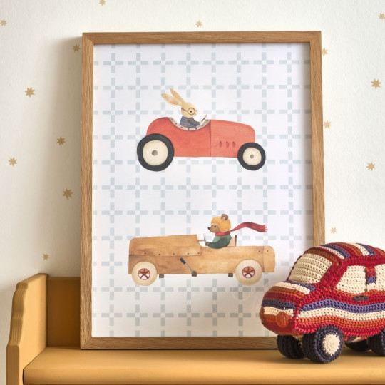 Affiche Mini Vintage Cars...