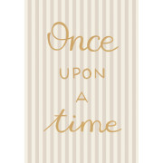 Affiche Once Upon A Time naturel - 30x40 cm - Once Upon A Time 3 - Casadeco - OUTT203081202