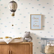Affiche Once Upon A Time bleu doux - 30x40 cm - Once Upon A Time 3 - Casadeco - OUTT203086402