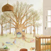 Panoramique intissé Enchanted Tree House - 200x250 cm- Once Upon A Time 3 - Casadeco - OUTT203006505NW