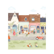 Panoramique intissé Market Day - 300x250 cm- Once Upon A Time 3 - Casadeco - OUTT203023707NW