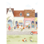 Panoramique intissé Market Day - 300x250 cm- Once Upon A Time 3 - Casadeco - OUTT203023707NW