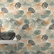 Papier peint vinyle sur intissé Jungle botanique - Salsa - Rasch - 461060
