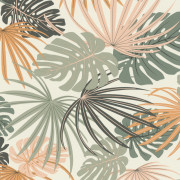 Papier peint vinyle sur intissé Jungle botanique - Salsa - Rasch - 461060