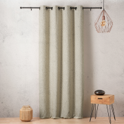Rideau à œillets Odyssée vert - 140x240cm - Linder - 0548-80-10212-375