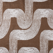 Rideau à œillets Amaya marron - 140x255cm - Linder - 1945-55-375