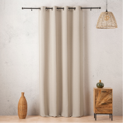 Rideau voilage à œillets Douceur écru - 135x240cm - Linder - 0321-29-48016-375