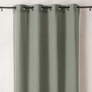 Rideau voilage à œillets Douceur vert - 135x240cm - Linder - 0321-80-48016-375