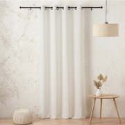 Rideau voilage à œillets Evasion beige -140x280cm - Linder - 1151-11-375