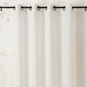 Rideau voilage à œillets Evasion beige -140x280cm - Linder - 1151-11-375