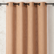Rideau voilage à œillets Evasion orange brûlé -140x280cm - Linder -1151-36-375