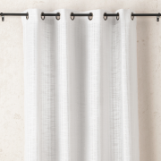 Rideau voilage à œillets Aura blanc - 140x275cm - Linder - 1504-10-375