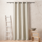 Rideau à œillets Daenerys vert - 140x280cm - Linder -1505-85-375