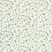 Papier peint intissé Victoire jaune soleil  - Maison de Famille - Casadeco - FAMI202692697