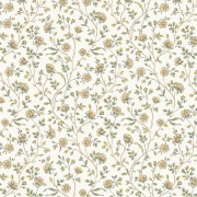 Papier peint intissé Victoire rose poudré  - Maison de Famille - Casadeco - FAMI202694724