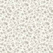 Papier peint intissé Victoire naturel  - Maison de Famille - Casadeco - FAMI202699051